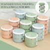 Multi-layer Heat Preservation Stainless Steel Leakproof Lunch Box Food Container